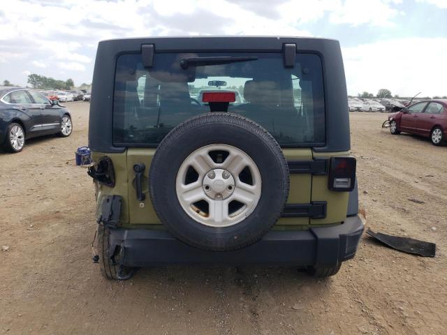 1C4BJWDG9DL685863 - 2013 JEEP WRANGLER U SPORT GREEN photo 6