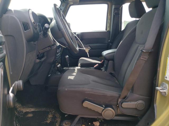 1C4BJWDG9DL685863 - 2013 JEEP WRANGLER U SPORT GREEN photo 7