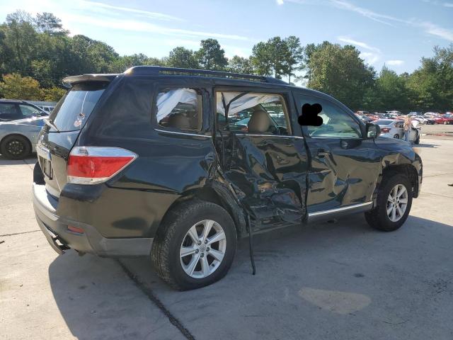 5TDZK3EH0BS046574 - 2011 TOYOTA HIGHLANDER BASE შავი ფოტო 3