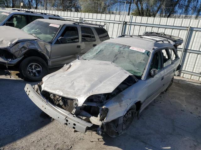 4S3BH635027305407 - 2002 SUBARU LEGACY L SILVER photo 1