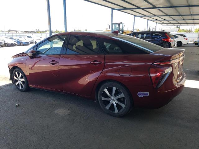 JTDBVRBD7KA006924 - 2019 TOYOTA MIRAI 红色 照片 2