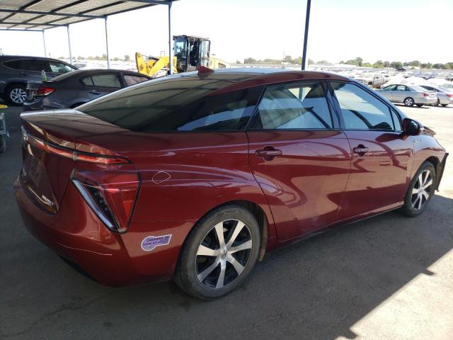 JTDBVRBD7KA006924 - 2019 TOYOTA MIRAI 红色 照片 3