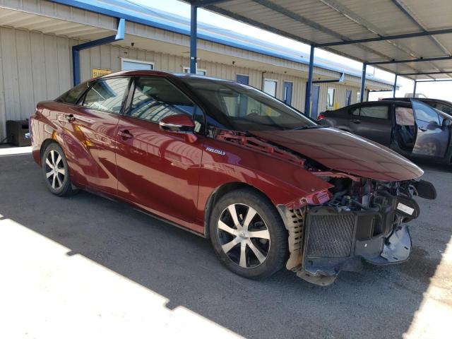 JTDBVRBD7KA006924 - 2019 TOYOTA MIRAI 红色 照片 4