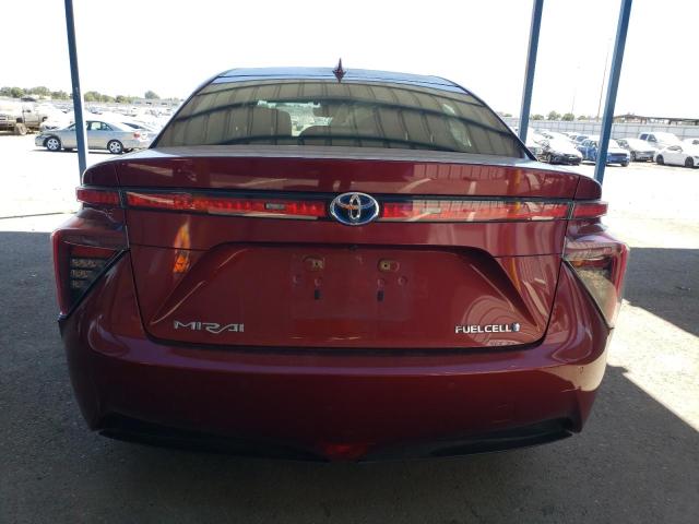 JTDBVRBD7KA006924 - 2019 TOYOTA MIRAI 红色 照片 6