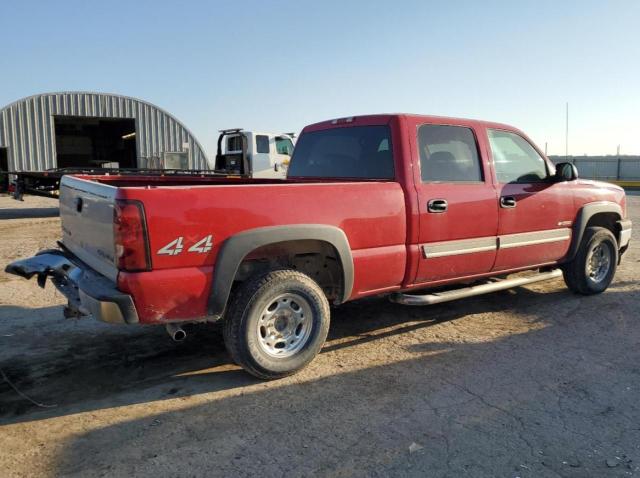 1GCGK23U74F155487 - 2004 CHEVROLET SILVERADO K2500 RED photo 3