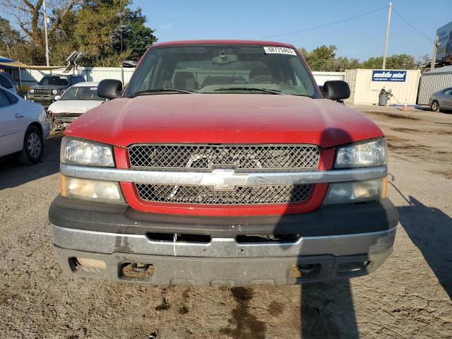 1GCGK23U74F155487 - 2004 CHEVROLET SILVERADO K2500 RED photo 5