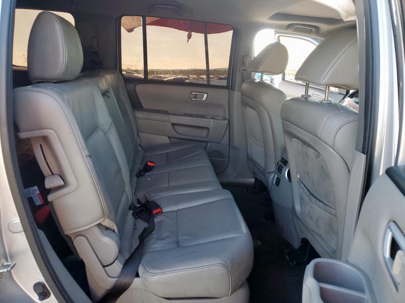 5FNYF3H58EB004759 - 2014 HONDA PILOT EXL SILVER photo 11