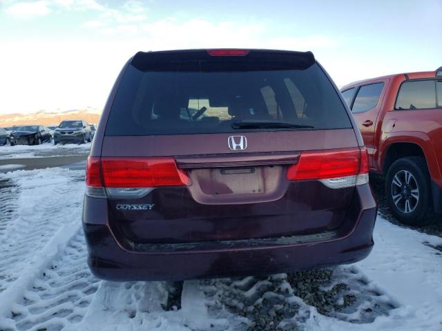 5FNRL38768B403351 - 2008 HONDA ODYSSEY EXL MAROON photo 6