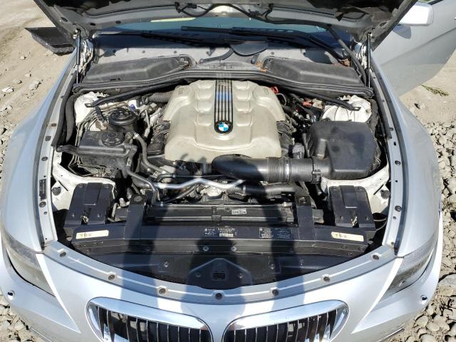 WBAEK73455B327106 - 2005 BMW 645 CI AUTOMATIC SILVER photo 11