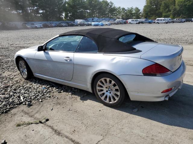 WBAEK73455B327106 - 2005 BMW 645 CI AUTOMATIC SILVER photo 2