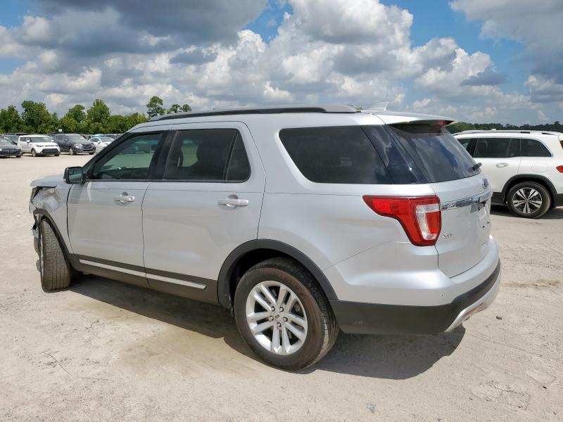 1FM5K7DH3GGC71303 - 2016 FORD EXPLORER XLT ვერცხლისფერი ფოტო 2