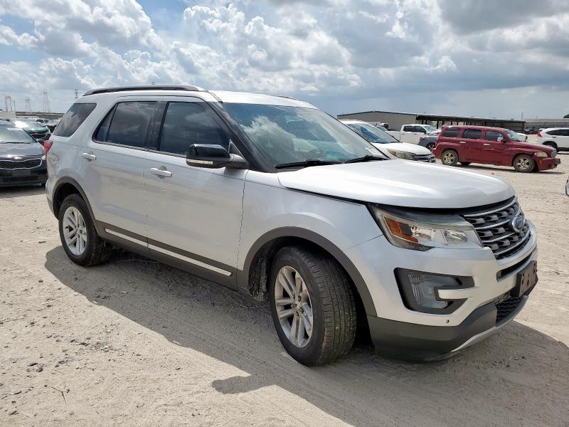 1FM5K7DH3GGC71303 - 2016 FORD EXPLORER XLT ვერცხლისფერი ფოტო 4