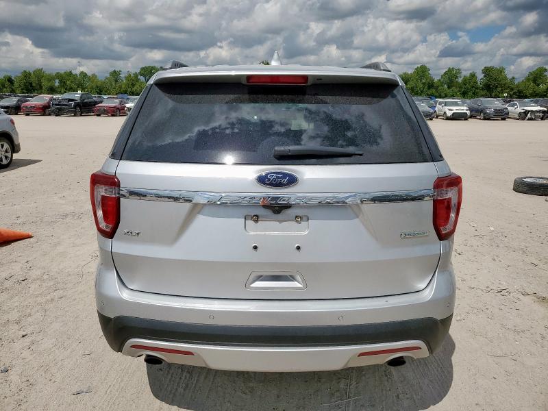 1FM5K7DH3GGC71303 - 2016 FORD EXPLORER XLT ვერცხლისფერი ფოტო 6