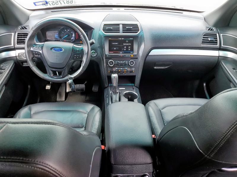 1FM5K7DH3GGC71303 - 2016 FORD EXPLORER XLT ვერცხლისფერი ფოტო 8