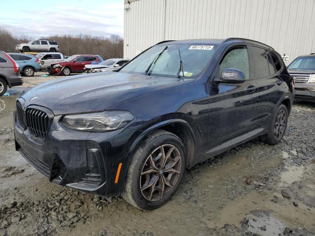 5UX53DP0XP9P69300 - 2023 BMW X3 XDRIVE30I BLACK photo 1