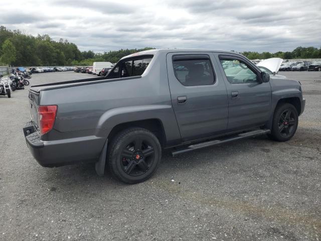 5FPYK1F55BB004112 - 2011 HONDA RIDGELINE RTL GRAY photo 3