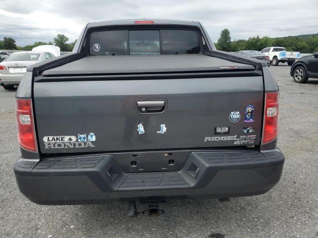 5FPYK1F55BB004112 - 2011 HONDA RIDGELINE RTL GRAY photo 6