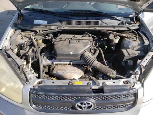 JTEGD20V440023986 - 2004 TOYOTA RAV4 SILVER photo 12