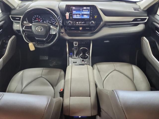 5TDGZRAHXLS005110 - 2020 TOYOTA HIGHLANDER XLE GRAY photo 8