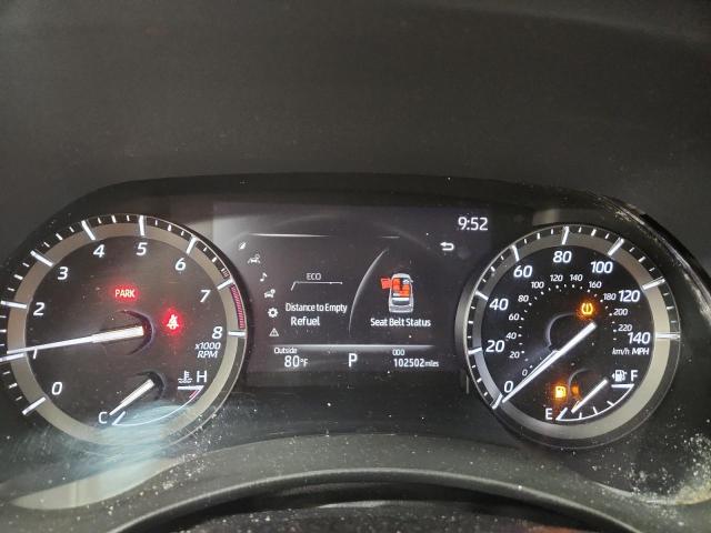 5TDGZRAHXLS005110 - 2020 TOYOTA HIGHLANDER XLE GRAY photo 9