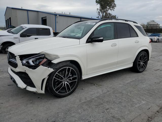 4JGFB5KB6MA396298 - 2021 MERCEDES-BENZ GLE 450 4MATIC WHITE photo 1