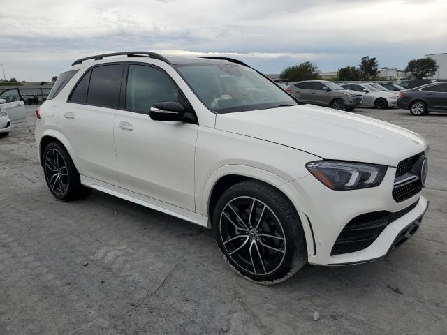 4JGFB5KB6MA396298 - 2021 MERCEDES-BENZ GLE 450 4MATIC WHITE photo 4