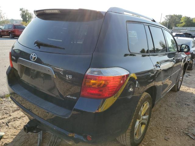 JTEES43A382087982 - 2008 TOYOTA HIGHLANDER SPORT BLACK photo 3