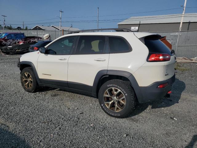 1C4PJMBS7GW321185 - 2016 JEEP CHEROKEE TRAILHAWK WHITE photo 2