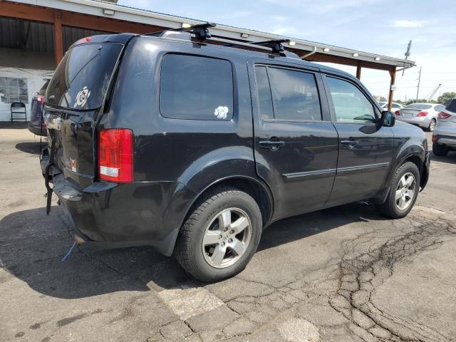 5FNYF4H47BB044100 - 2011 HONDA PILOT EX BLACK photo 3