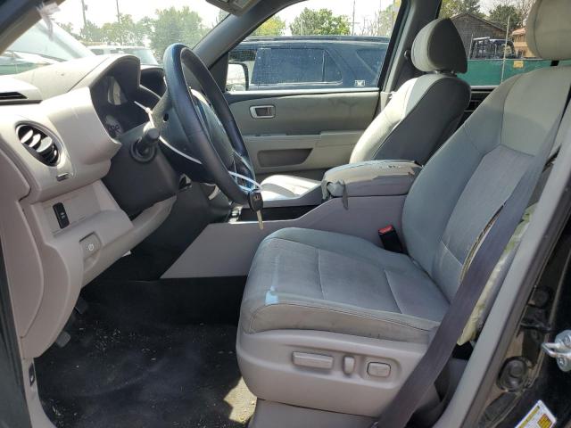 5FNYF4H47BB044100 - 2011 HONDA PILOT EX BLACK photo 7