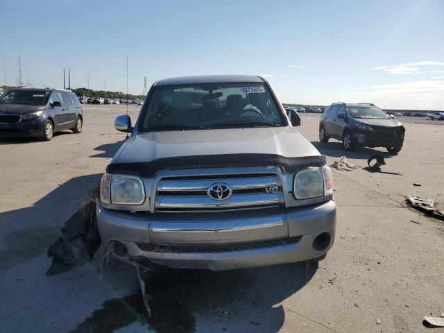 5TBET34186S523928 - 2006 TOYOTA TUNDRA DOUBLE CAB SR5 SILVER photo 5