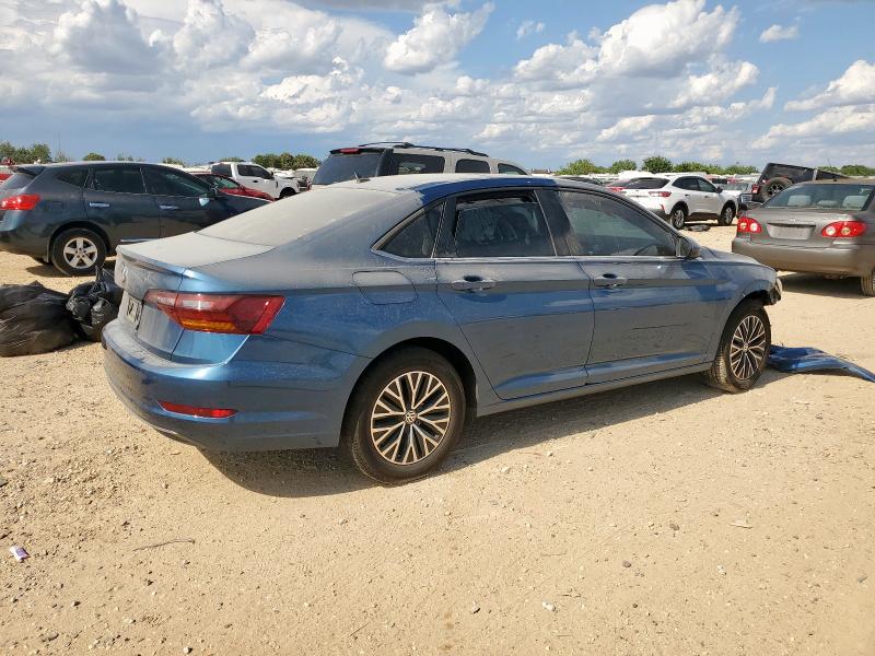 3VWCB7BU5KM255353 - 2019 VOLKSWAGEN JETTA S BLUE photo 3