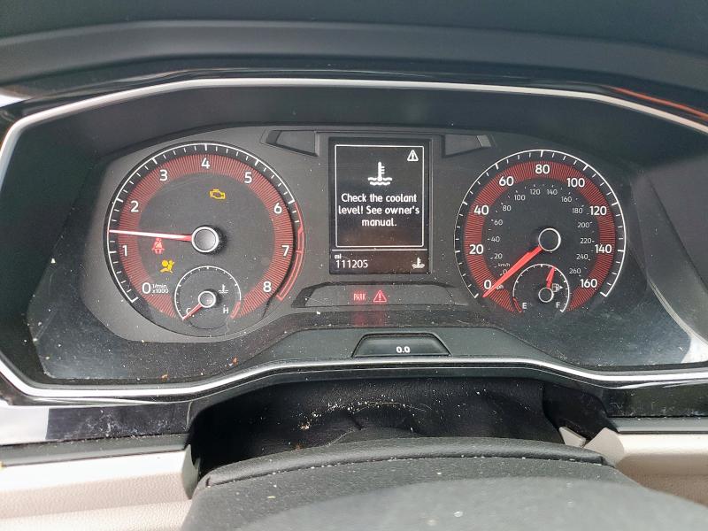 3VWCB7BU5KM255353 - 2019 VOLKSWAGEN JETTA S BLUE photo 9