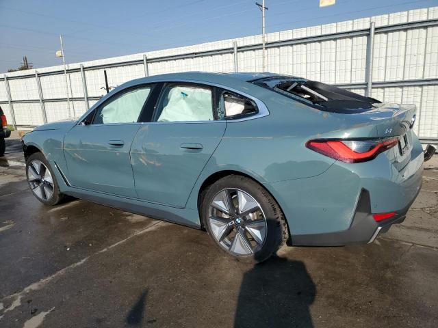 WBY43HD09SFU47703 - 2025 BMW I4 XDRIVE 40 TEAL photo 2