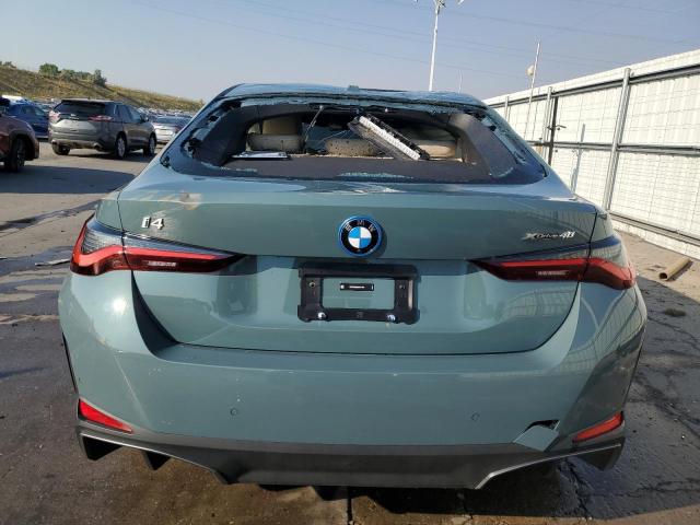 WBY43HD09SFU47703 - 2025 BMW I4 XDRIVE 40 TEAL photo 6