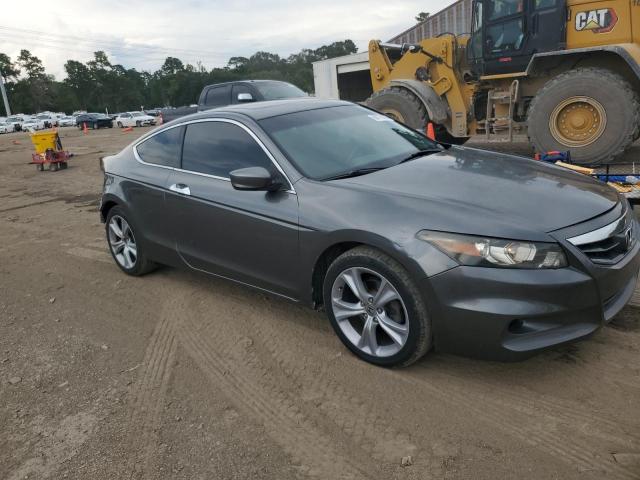 1HGCS2B83CA001682 - 2012 HONDA ACCORD EXL GRAY photo 4