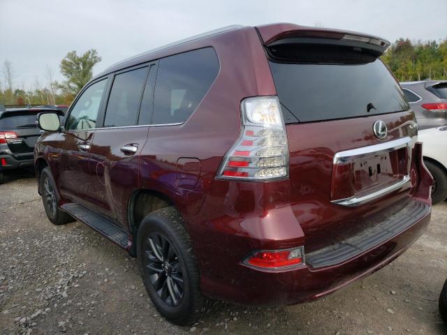 JTJAM7BX7N5316644 - 2022 LEXUS GX 460 MAROON photo 2