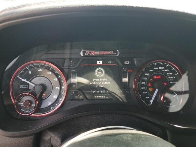 1C6SRFET5KN834413 - 2019 RAM 1500 REBEL Biały zdjęcie 9