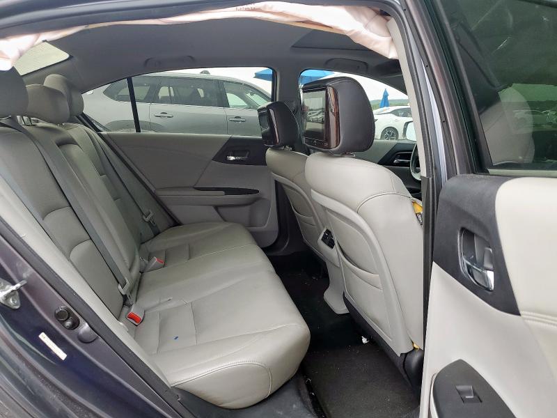 1HGCR3F89DA043089 - 2013 HONDA ACCORD EXL GRAY photo 10