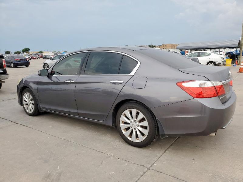 1HGCR3F89DA043089 - 2013 HONDA ACCORD EXL GRAY photo 2