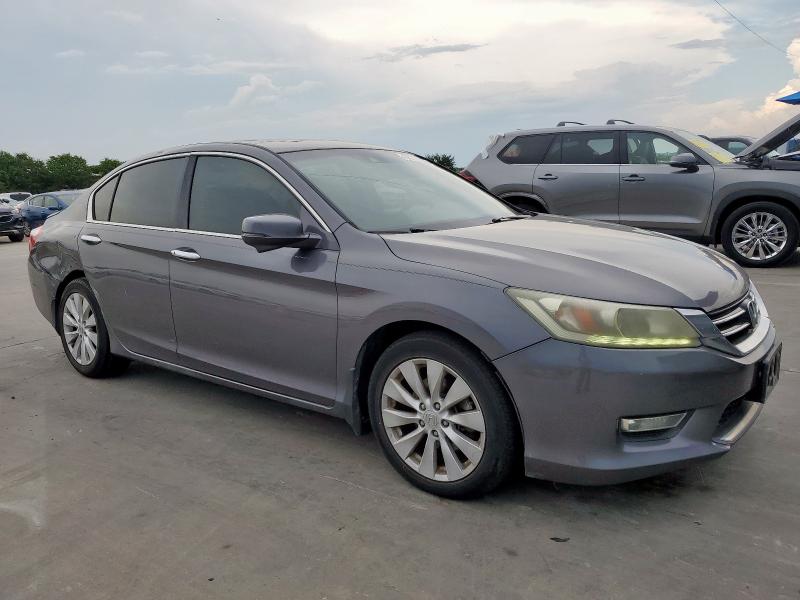 1HGCR3F89DA043089 - 2013 HONDA ACCORD EXL GRAY photo 4