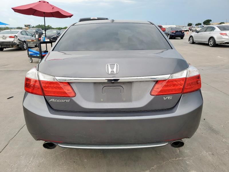 1HGCR3F89DA043089 - 2013 HONDA ACCORD EXL GRAY photo 6
