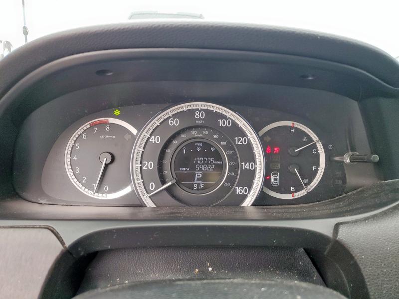 1HGCR3F89DA043089 - 2013 HONDA ACCORD EXL GRAY photo 9