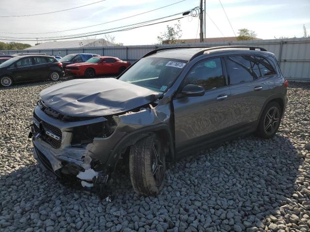 W1N4M4HB8NW179856 - 2022 MERCEDES-BENZ GLB 250 4MATIC GRAY photo 1