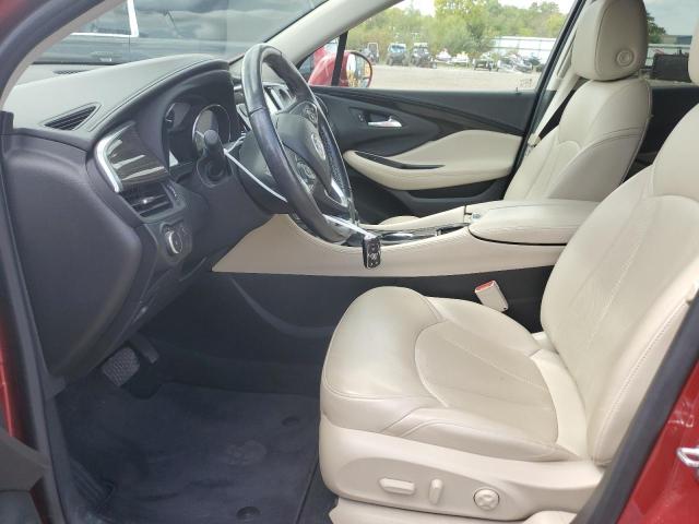 LRBFXCSA8LD111095 - 2020 BUICK ENVISION ESSENCE RED photo 7