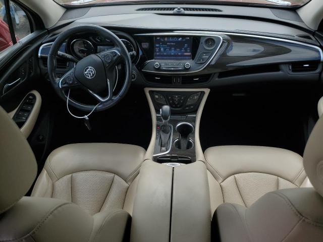 LRBFXCSA8LD111095 - 2020 BUICK ENVISION ESSENCE RED photo 8