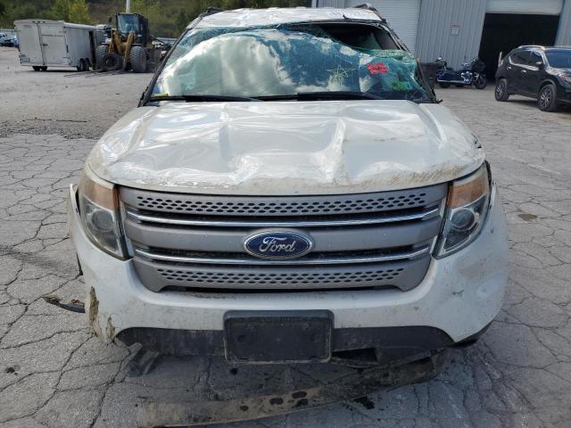 1FMHK8B87CGA44776 - 2012 FORD EXPLORER WHITE photo 5