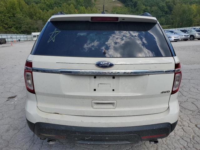 1FMHK8B87CGA44776 - 2012 FORD EXPLORER WHITE photo 6