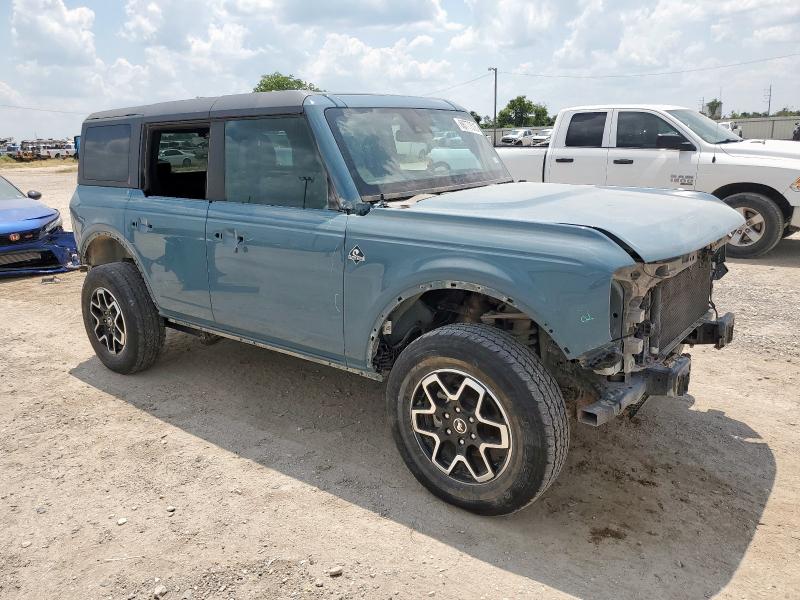 1FMEE5BP8PLB45080 - 2023 FORD BRONCO BASE ლურჯი ფოტო 4