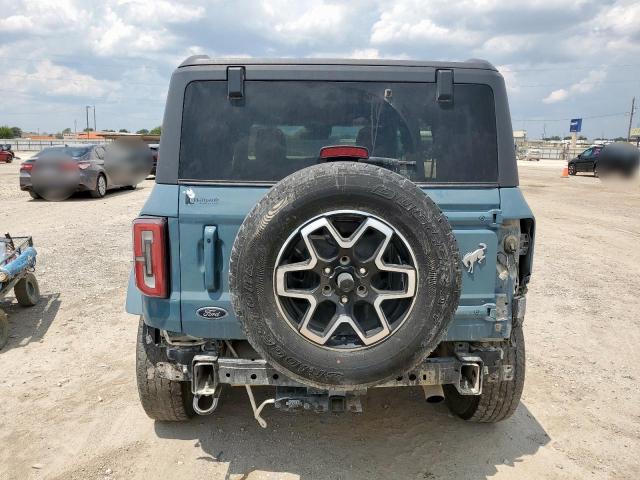 1FMEE5BP8PLB45080 - 2023 FORD BRONCO BASE ლურჯი ფოტო 6